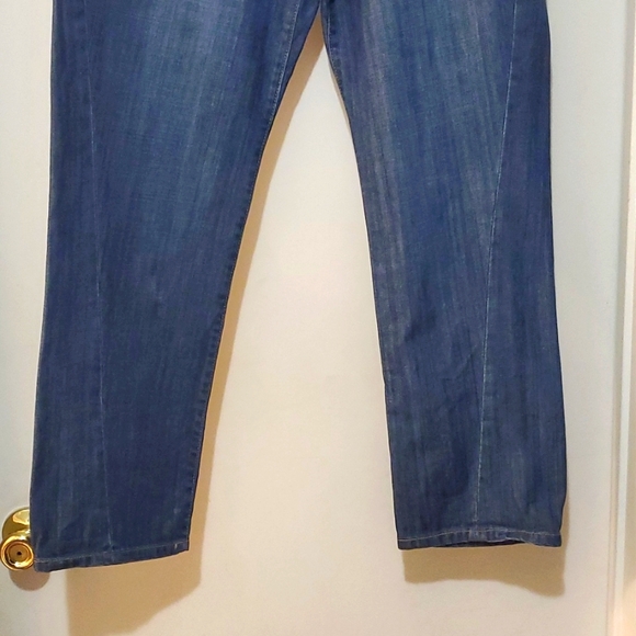Cabi Jeans Medium Wash Straight Leg Mid Rise Denim Jeans Sz 8 - Picture 4 of 8